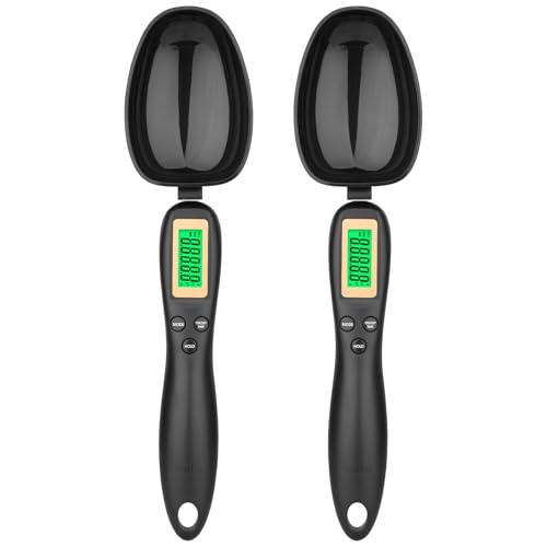 Mafiti 2-Pack Digital Measuring Spoon 500g/0.1g with LCD