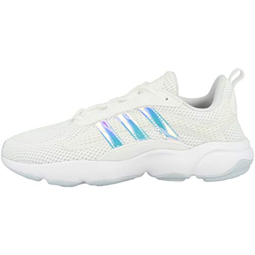 Chaussure de piste d'athlétisme adidas Originals Haiwee mixte en blanc épuré