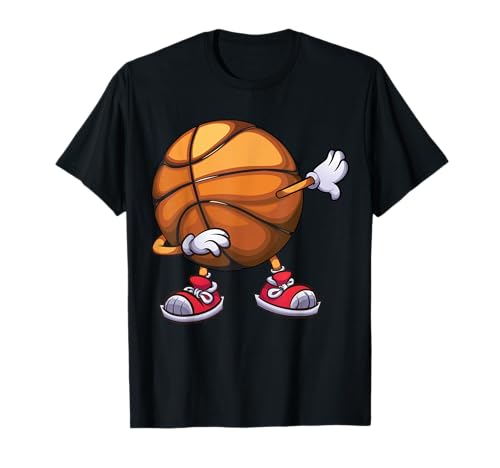 Dabbing Basketball-Shirt lustig Ball Dab Tanz Kinder Geschen T-Shirt