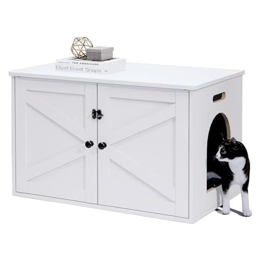 Timberer Stylish Cat Litter Box Enclosure