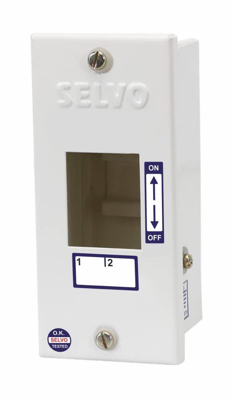 SELVO 2 POLE MCB METAL BOX SINGLE DOOR Distribution Board (PACK OF 3)-picture-13