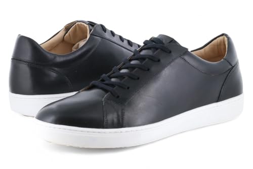 Men's Brenden Big & Wide Sizes Classic Leather Lace-Up Sneaker2