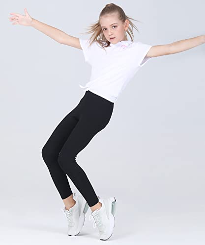 Quedoris Girls Printed Leggings Yoga Pants Multipack Leggings for Kids in 3t to 13 Years2