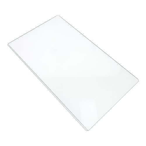 sparefixd Étagère universelle en verre pour réfrigérateur congélateur 475 x 283 mm