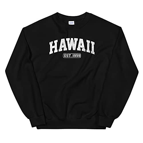 Hawaii Vintage State Athletic Style Unisex Sweatshirt