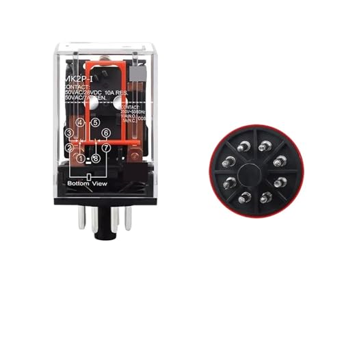 Relais intermédiaire MK2P-I DC24V pour éviter les pannes de signal dans vos circuits de commande