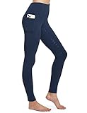 FitsT4 Women's Winter Full Seat Riding Tights Fleece Lined Horse Riding Pants Silicon Grip Horseback...