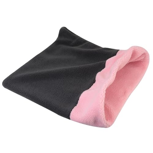 Fukamou Hundeschlafsack - Langlebiges, Verstaubares Haustier-Schlafbett, Bequem, Waschbar,Welpen-Höhlenbett, Weiches- Fleece, Winter, Warm Für Katzen, Schlafsack, Nest, Höhlenbett