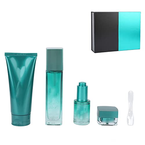 Conjunto de Cuidado de la Piel para Hombres Eliminar Blains Lavado de Cara Hidratante Aceite Esencial Crema para el Acné Mejorar el Acné Calmar la Piel Marcas de Desvanecimiento Equilibrar el Agua del