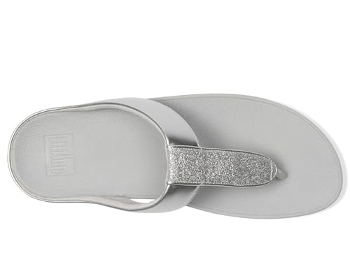 Image of FitFlop Women's FINO Glitterdust Metallic Toe Post Flip Flop Sandal