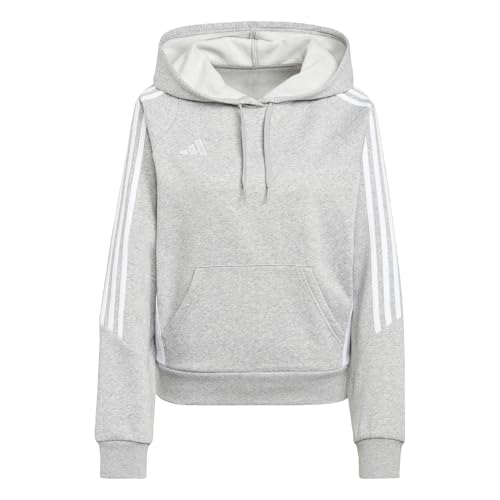 adidas Performance Tiro 24 Hoody Damen grauweiss, S (34-36) Damen