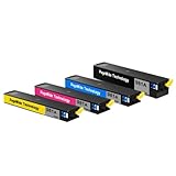 HSCJMEHT Cartuccia d'inchiostro 981 981A compatibile con stampante PageWide Enterprise Color 556xh 586z 586f 586dn con chip(1set)