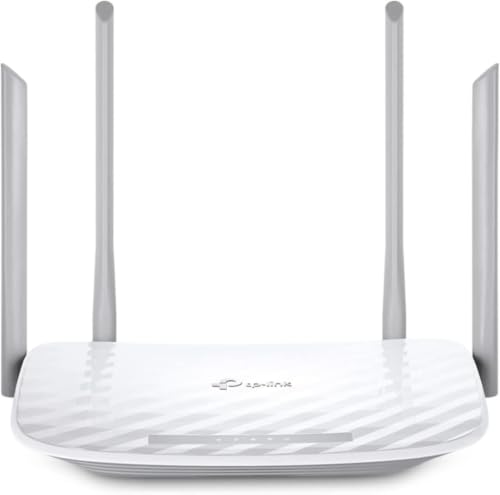 Image of TP-Link AC1200 WiFi Router (Archer A54) - Dual Band Wireless,4 x 10 /100 Mbps Fast Ethernet Ports,EasyMesh Compatible,Support Guest WiFi,Access Point Mode,IPv6 & Parental Controls,(Pack of 10)