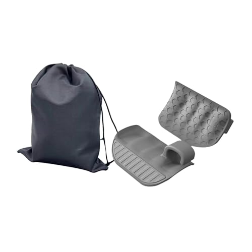 Menolana Weight Lifting Grips Palm Grippers Flexible Portable Workout Gloves Gym Grips for Pull Ups Sports Crosstraining Gymnastics, Grey