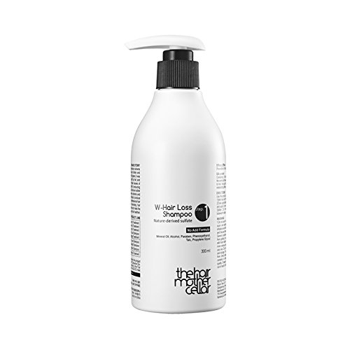 [The Hair Mother Cellar] W-hair Loss Shampoo for Moisturizing, Nourishing, Dandruff-off (10.14 fl. oz. / 300 ml)