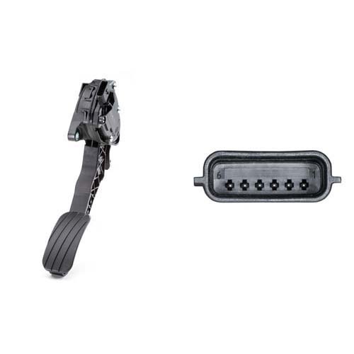 Capteur Position Accélérateur HELLA 6PV 009 978-751 – Pour Renault Master III | 6 Pôles Manuelle