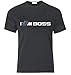 Produktbild I'm BOSS inspiriert von E30 E46 F10 Fan Spass Speed Race Tuning T Shirt T-Shirt Xmas Gift (L, Graphite)
