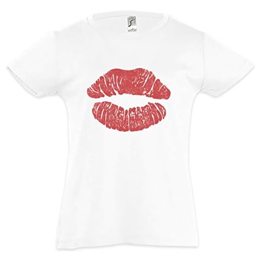 Urban Backwoods Kiss Lips barn flickor barn t-shirt