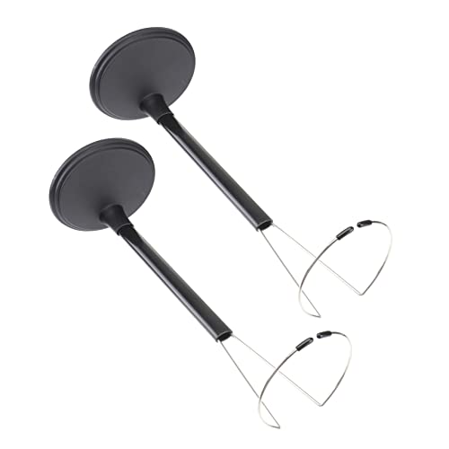 TOBBOMEY Adjustable Doll Support Frame Doll Storage Organizer Lightweight PVC Rack for Home Shop