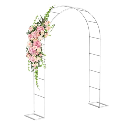 Arche de jardin en métal robuste extensible jusqu'à 3m50 pour plantes