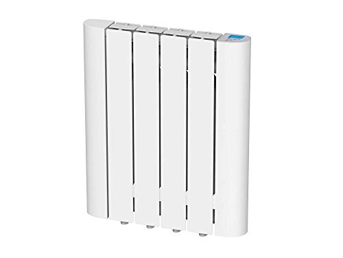 Emisor térmico de inercia digital con fluido interno,programación semanal, pantalla LCD y control...