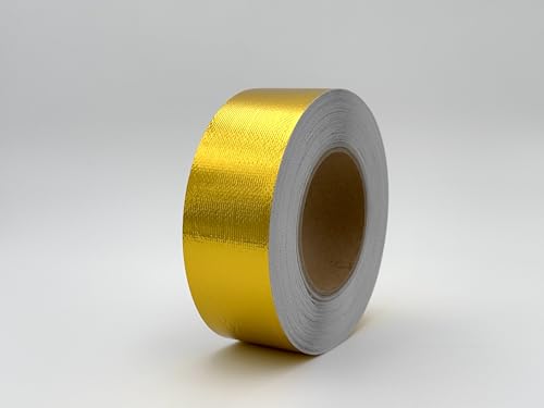 Cinta de escudo térmico oro 50 mm para solucionar fallos eléctricos por calor en motores