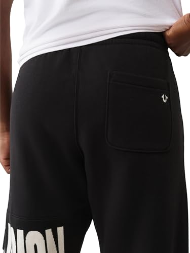 True Religion Men's Knit Panel TR Jogger4