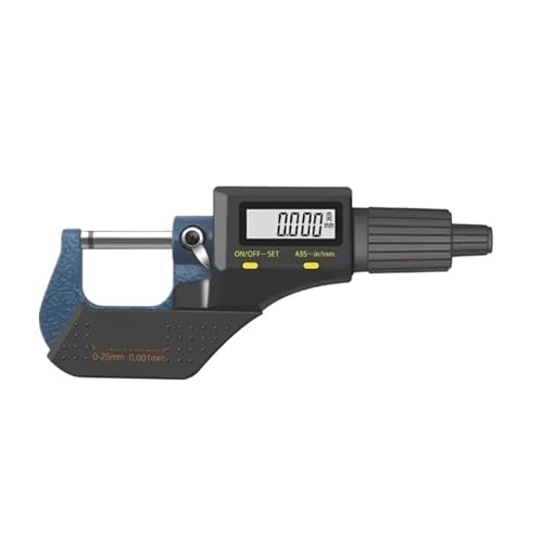 Micromètre numérique IP65 haute précision 0.001 mm en acier inoxydable pour mesures extérieures
