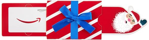 Amazon.com Gift Card for any amount in a Waving Santa Slider