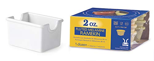 G.E.T. Enterprises SP-SC-66-W 3.5" x 2.5" Sugar Caddy, Break Resistant, San, White (Pack of 12)