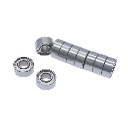 Rodamientos 684ZZ mini de bolas de acero para ejes de 4mm pequeños 2
