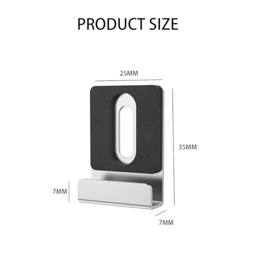 Image of Metal Mirror Holder Clip Set, 4 Pcs Mirror Holder Clip Secure Wall Mount Brackets for Frameless Bathroom Mirrors, Glass Panels, Shelves for Home, Office, or Gym Mirrors