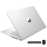 HP Stream 14' HD BrightView Laptop, Intel Celeron N4120, 16GB RAM, 416GB Storage...
