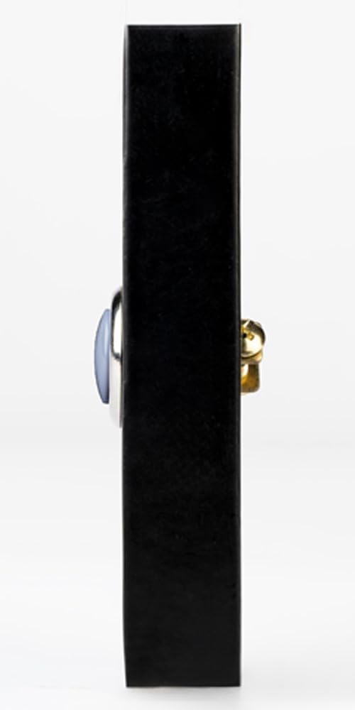 A29 Solid Brass Wired Lighted Door Bell Push Button, 3.65" x 1.10", Oil Rubbed Bronze Finish, Decorative LED Weather Resistant Doorbell for Existing Chime Systems, Includes Mounting Hardware by A29 - Image 2