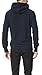 REIGNING CHAMP Men's Midweight Terry Slim Hoodie, Navy, Blue, L