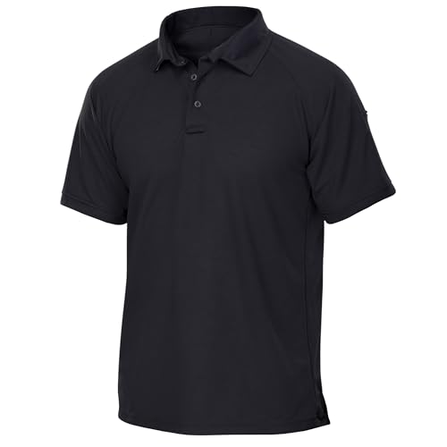 Vertx Mens Tactical Polo Shirt, Camiseta Polo de Manga Corta, Transpirable y de Secado Rápido, Rendimiento al Aire Libre, Corte Relajado miniatura 1