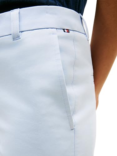 Image of Tommy Hilfiger Women's Twill Slim Chino Pants with Stretch Mid Rise Ankle Pants