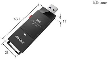 SSD-SCT2.0U3-BA (Black) External SSD SSD-SCTU3A Series 2TB