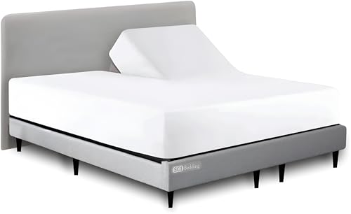 SGI bedding 28' Cal King Split Top Flex Head Fitted Sheet Only...