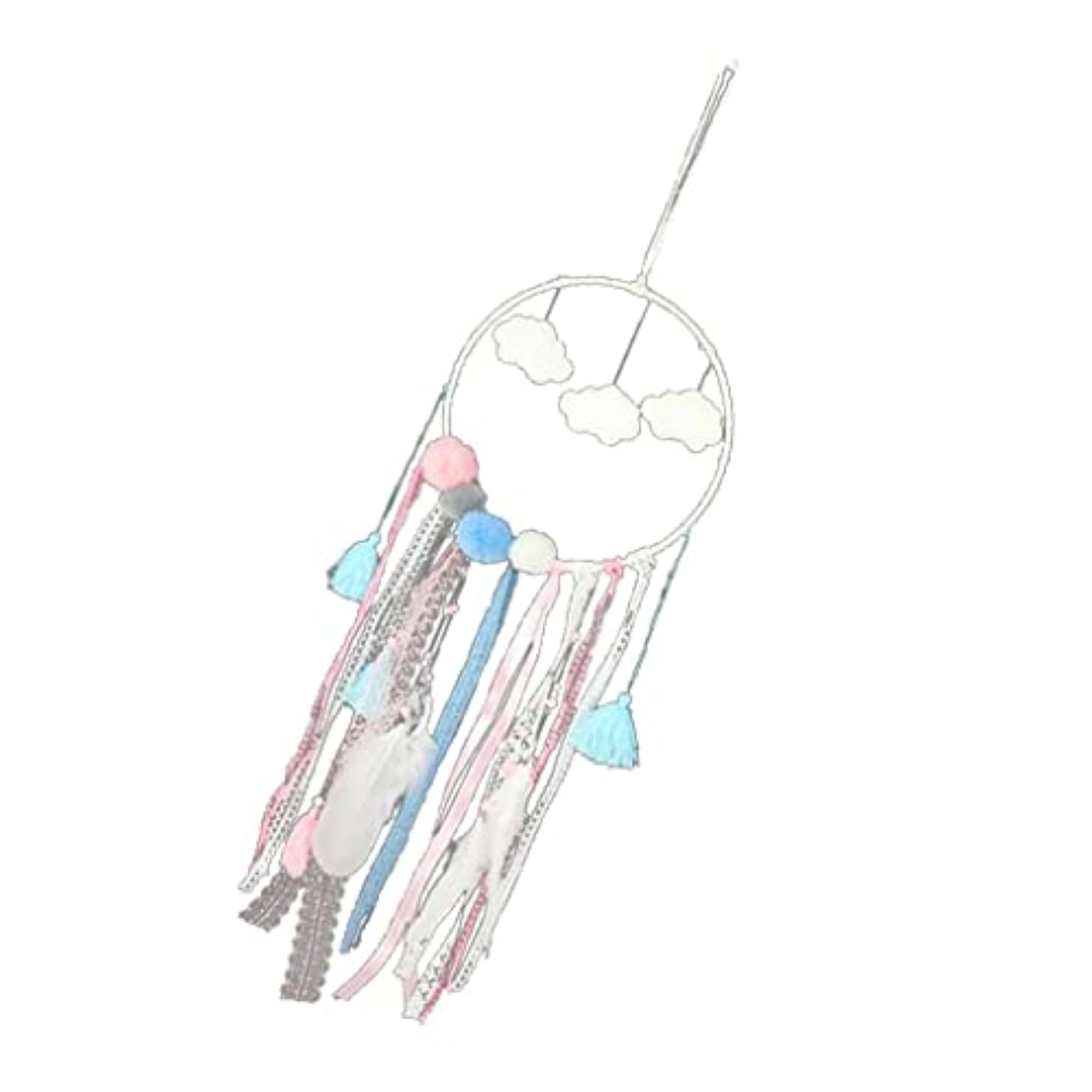 Multicolor Handmade Dream Catcher Net Pendant Wall Decoration