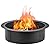 OutVue 36 inch Fire Ring, Fire Pit Ring for Camping, Wood Burning Fire Pit for Outside,Yard,Garden,Outdoor Fireplace