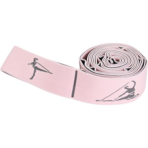 Correa De Pierna para Estiramiento De Yoga, Cinturón De Nailon para Yoga, Banda De Ejercicio De Resistencia para Cinturón De Tendón De Corva De 11 Bucles, Ayuda para Estirar Espalda del Pie