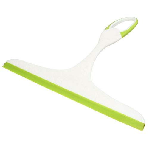 litty089 Raclette de nettoyage pour vitre de douche, salle de bain, miroir - Vert Cover