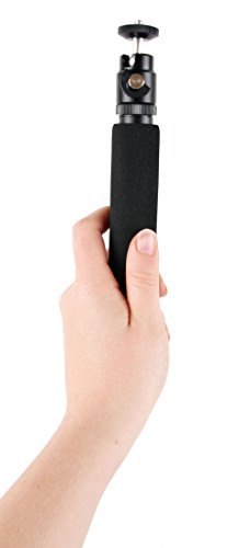 DURAGADGET Stativ/Teleskopstange 2-in - 1 für Nikon Coolpix S6600, LF1 Ricoh Panasonic, Sony und Hose Theta 360 WX300 – Bild 7