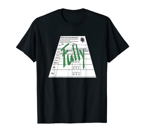 COVID-19 Vaccination Record Card Artwork T-Shirt
