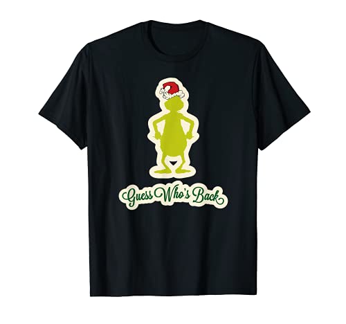 Dr. Seuss Grinch Guess Who's Back T-Shirt