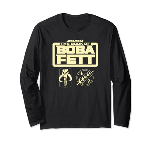 T-shirt Star Wars Boba Fett à manches longues en coton doux contre le froid