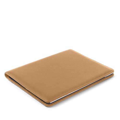 Leatherology Camel Standard Padfolio with Pen Loop - Thumbnail 3