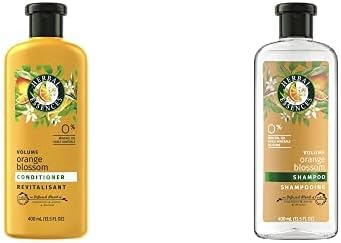 Herbal Essences Shampoo and Conditioner Set with Orange Blossom for Volume (800 mL Total)