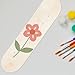 Toyvian DIY Blank Skateboard Deck for Kids, 7-Layer Maple Wood, Double-Sided Unfinished Board for Painting, 16.9 X 5.11 Inch, Ideal for Creative Art Projects